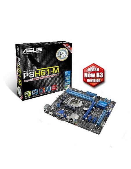 ASUS P8H61-M scheda madre Intel® H61 LGA 1155 (Socket H2) micro ATX