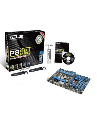 ASUS MB P8H61 PRO INTEL LGA 1155 ATX Rev.3.0 Intel® H61 LGA 1155 (Socket H2)