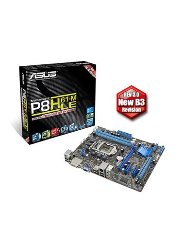 ASUS P8H61-M LE Intel® H61 LGA 1155 (Socket H2) micro ATX