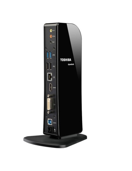 Toshiba Dynadock U3 Cablato USB 3.2 Gen 1 (3.1 Gen 1) Type-A Nero