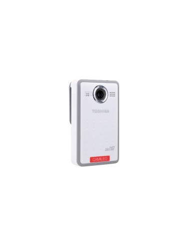 Toshiba Camileo Clip Snow White Videocamera da spalla 5 MP CMOS Full HD Bianco