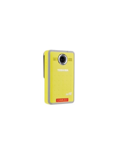 Toshiba Camileo Clip Bright Yellow Videocamera palmare 5 MP CMOS Full HD Giallo