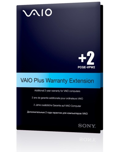 Sony VAIO 2 year Warranty
