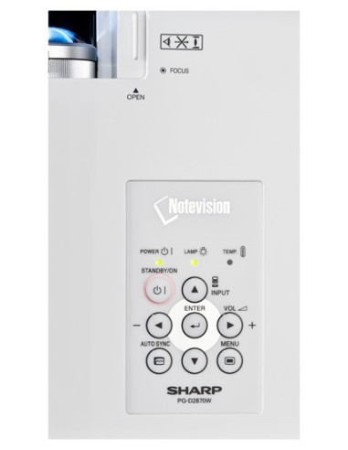 Sharp PG-D2870W videoproiettore 3000 ANSI lumen DLP WXGA (1280x800)