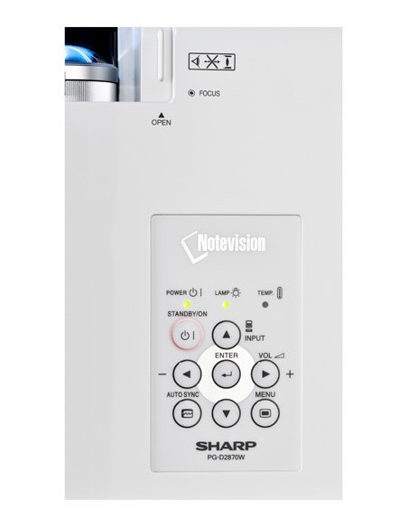 Sharp PG-D2870W videoproiettore 3000 ANSI lumen DLP WXGA (1280x800)