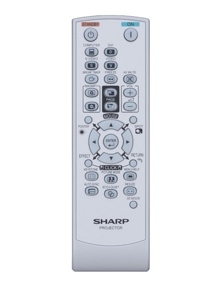 Sharp PG-D40W3D videoproiettore 4000 ANSI lumen DLP WXGA (1280x800)