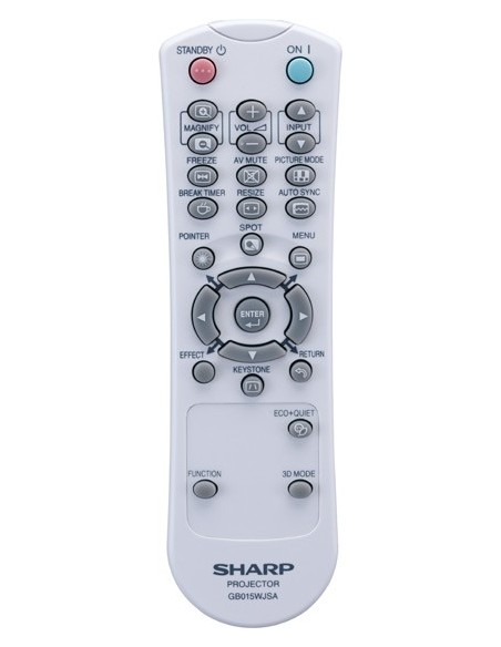 Sharp PG-LX2000 videoproiettore Proiettore a raggio standard 2800 ANSI lumen DLP XGA (1024x768) Compatibilità 3D Bianco
