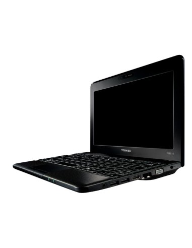 Toshiba NB510-108 Netbook 25,6 cm (10.1") Intel Atom® 1 GB DDR3-SDRAM 320 GB HDD Windows 7 Starter Nero