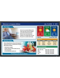 Sharp PN-E602 visualizzatore di messaggi Pannello piatto per segnaletica digitale 152,4 cm (60") 450 cd m² Full HD Nero