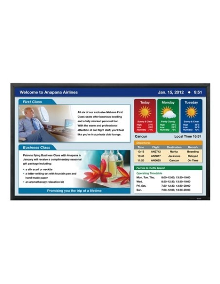 Sharp PN-E702 Monitor PC 177,8 cm (70") 1920 x 1080 Pixel Full HD Nero