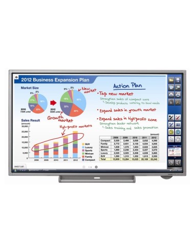 Sharp PNL702B 152,4 cm (60") 1920 x 1080 Pixel Nero