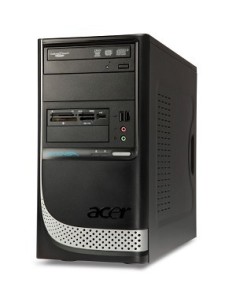 Acer Extensa E440 DDR3-SDRAM 260 Desktop AMD Phenom II X2 2 GB 500 GB Windows 7 Professional PC Nero