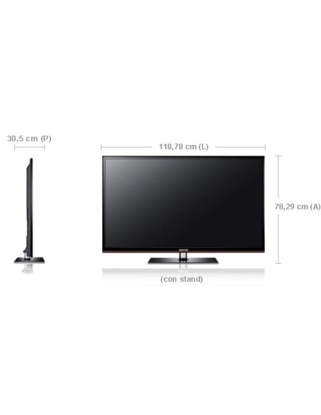 Samsung PS51E490B1WXZT TV 129,5 cm (51") XGA Nero