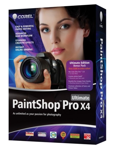 Corel PaintShop Pro X4 Ultimate, ITA