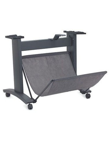 HP Designjet 1xx 5xx 24-in Stand and Bin Q1246B Nero Stampante Carrello multimediale