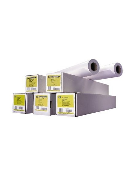HP Universal Gloss Photo Paper-610 mm x 30.5 m (24 in x 100 ft) carta fotografica Marrone, Bianco