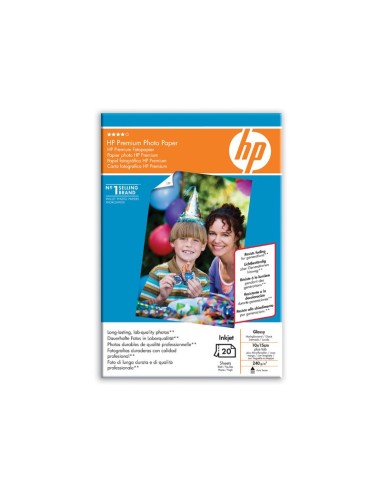 HP Q1991A carta fotografica Blu, Bianco