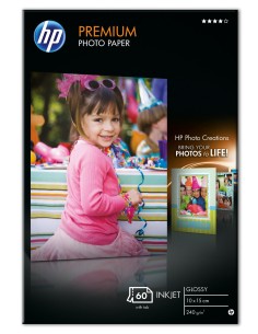 HP Q1992A carta fotografica Nero, Rosa