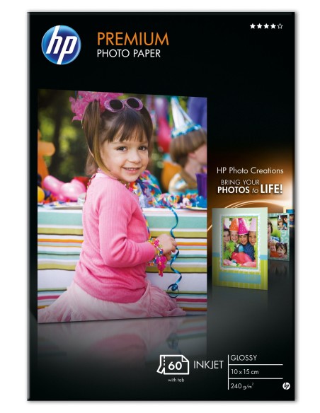 HP Q1992A carta fotografica Nero, Rosa