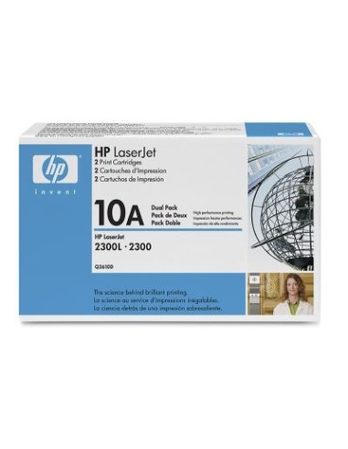 HP Q2610D cartuccia toner 2 pz Originale Nero