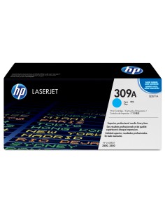 HP 309A Cyan Original LaserJet Toner Cartridge cartuccia toner 1 pz Originale Ciano