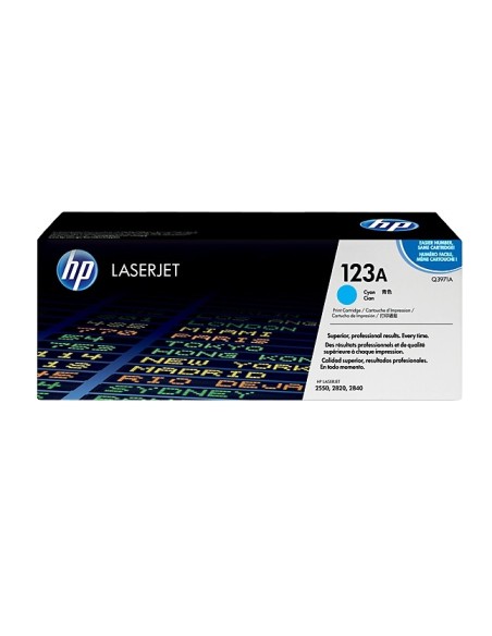 HP 123A cartuccia toner 1 pz Originale Ciano