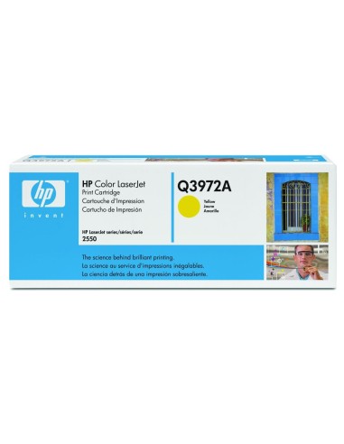 HP 123A Yellow Original LaserJet Toner Cartridge cartuccia toner 1 pz Originale Giallo