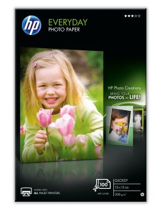 HP Q5441A carta fotografica Nero, Blu, Bianco