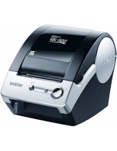 Brother QL-500BS stampante per etichette (CD) Termica diretta 300 x 300 DPI Cablato