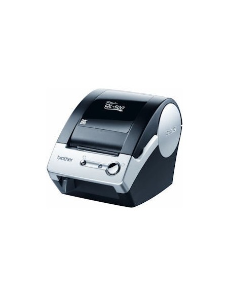 Brother QL-500BS stampante per etichette (CD) Termica diretta 300 x 300 DPI Cablato