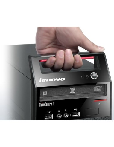 Lenovo ThinkCentre Edge 72 DDR3-SDRAM G850 Tower Intel® Pentium® 2 GB 500 GB Windows 7 Professional PC Nero