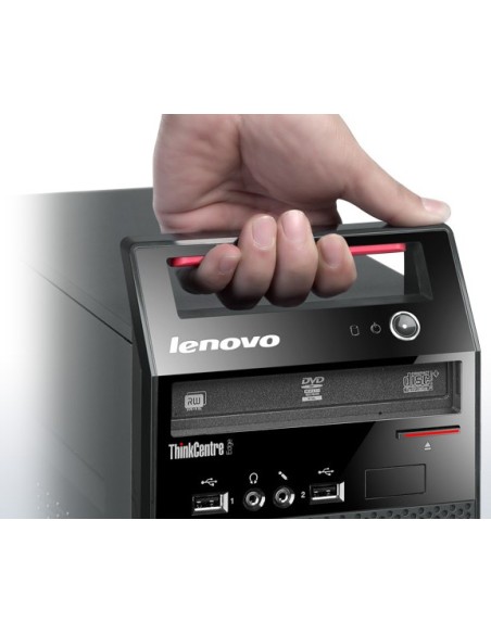 Lenovo ThinkCentre Edge 72 DDR3-SDRAM i3-2120 Tower Intel® Core™ i3 2 GB 500 GB Windows 7 Professional PC Nero