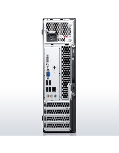 Lenovo ThinkCentre Edge 72 DDR3-SDRAM i5-3470S SFF Intel® Core™ i5 4 GB 500 GB Windows 7 Professional PC Nero