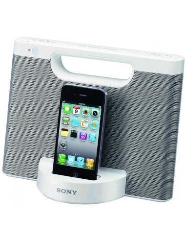 Sony RDP-M5iP 2.0 canali 4 W Bianco