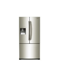 Samsung RF67VBPN frigorifero side-by-side Libera installazione Platino, Acciaio inossidabile