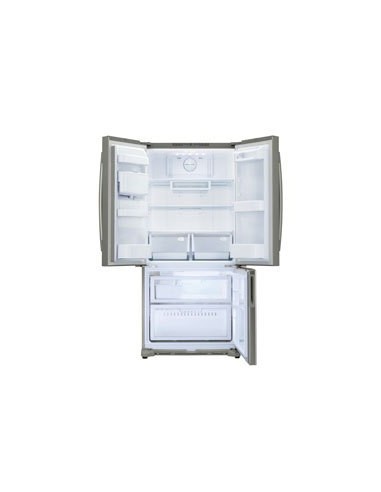Samsung RF67VBPN frigorifero side-by-side Libera installazione Platino, Acciaio inossidabile
