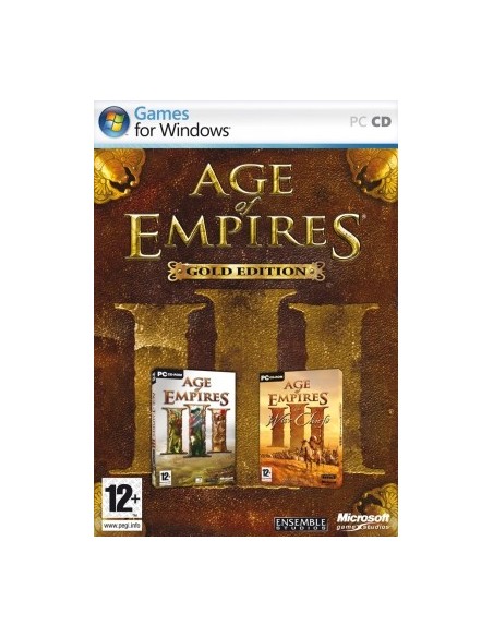 Microsoft Age of Empires III Gold Edition, CD, ITA PC