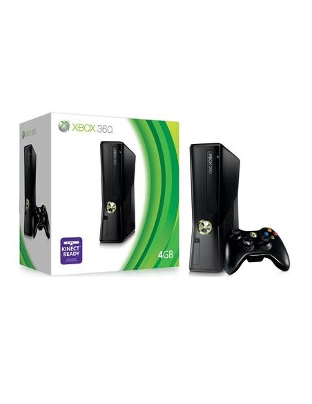 Microsoft 4GB Xbox 360 Slim Wi-Fi Nero
