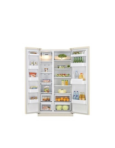 Samsung RSA1STVB frigorifero side-by-side Libera installazione 440 L Sabbia