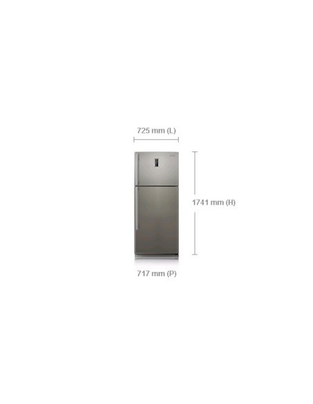 Samsung RT54QBPN frigorifero con congelatore Libera installazione Acciaio inossidabile