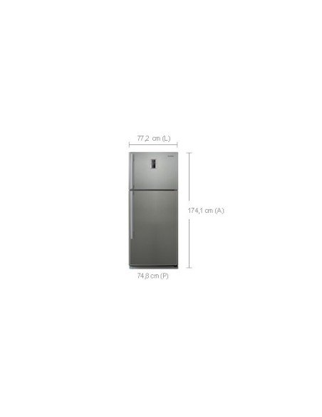 Samsung RT59QBPN frigorifero con congelatore Libera installazione Acciaio inossidabile