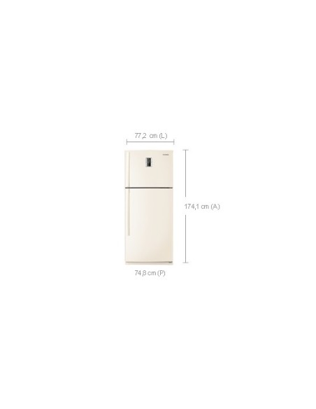 Samsung RT59QBVB frigorifero con congelatore Libera installazione 473 L Sabbia