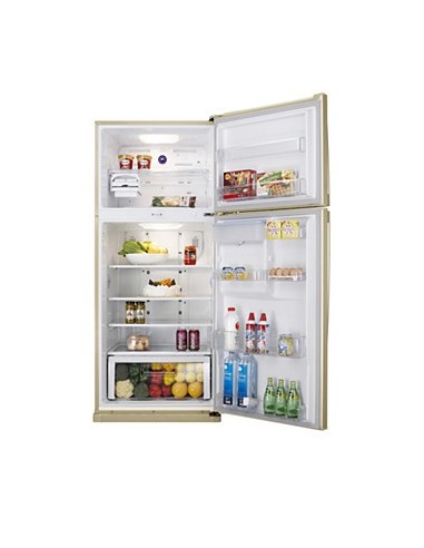 Samsung RT63PBVB frigorifero con congelatore Libera installazione Sabbia