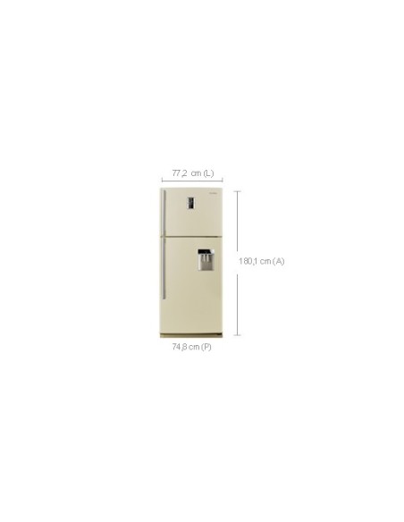 Samsung RT63PBVB frigorifero con congelatore Libera installazione Sabbia