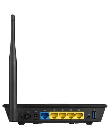 ASUS RT-N10U router wireless Fast Ethernet Nero