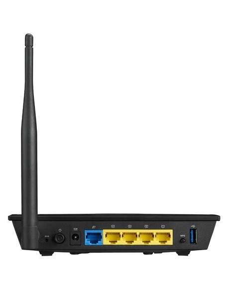 ASUS RT-N10U router wireless Fast Ethernet Nero