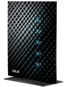 ASUS RT-N15U router wireless Gigabit Ethernet Nero