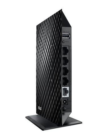ASUS RT-N15U router wireless Gigabit Ethernet Nero