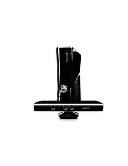 Microsoft Xbox 360 4GB + Kinect, BNDL Wi-Fi Nero