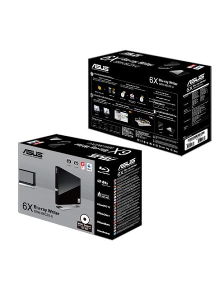 ASUS SBW-06C2X-U lettore di disco ottico Nero